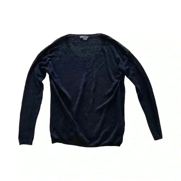 Vince Crewneck Linen Sweater Size S - Picture 1 of 4